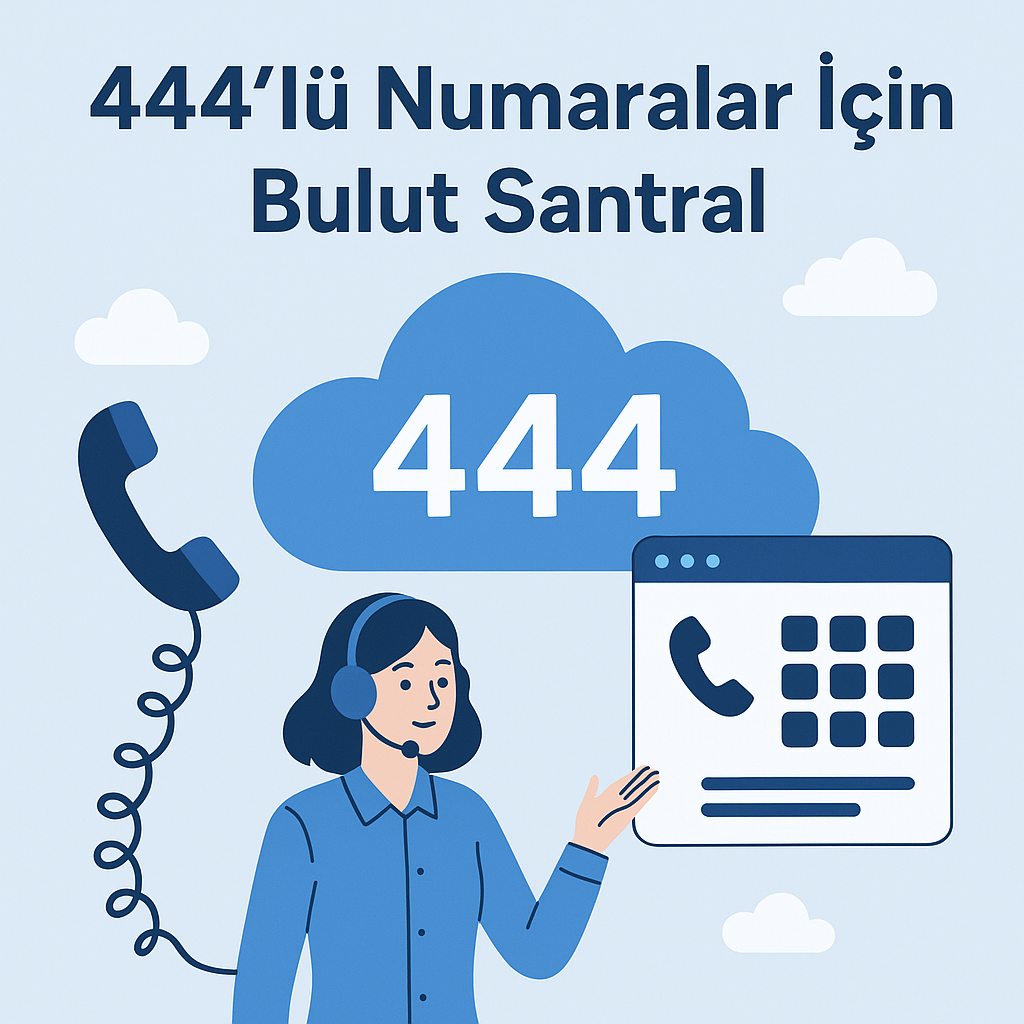 444'lü numaralar için bulut santral
