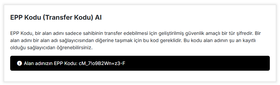 örnek epp kodu