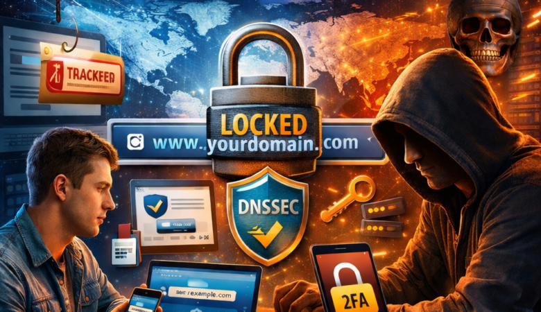 Domain Çalınmasına Karşı Koruma: Registrar Lock, 2FA, DNSSEC
