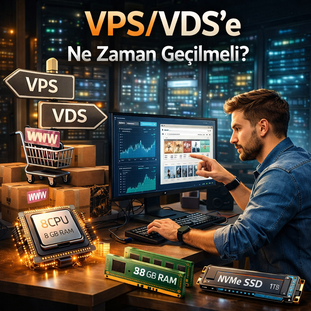 VPS/VDS'e Ne Zaman Geçilmeli