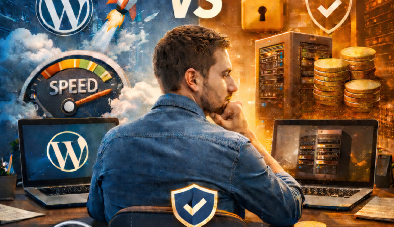 WordPress Hosting mi Normal Hosting mi? Hız, Güvenlik, Maliyet Karşılaştırması
