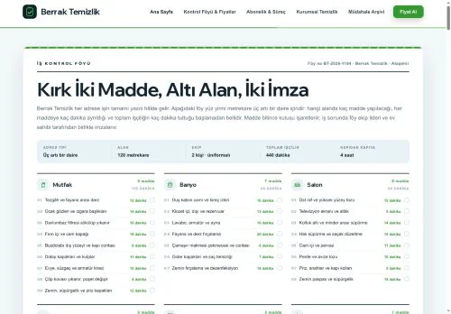Temizlik Şirketi hazır WordPress site tasarımı
