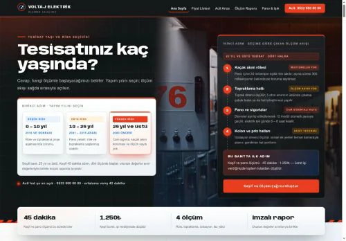 Elektrik Taahhüt & Elektrikçi hazır WordPress site tasarımı