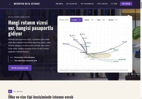 Seyahat Acentesi & Tur Operatörü hazır WordPress site tasarımı