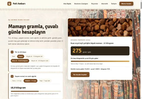 Pet Shop & Evcil Hayvan Market hazır WordPress site tasarımı