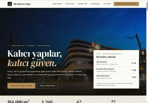 İnşaat & Yapı Firması hazır WordPress site tasarımı