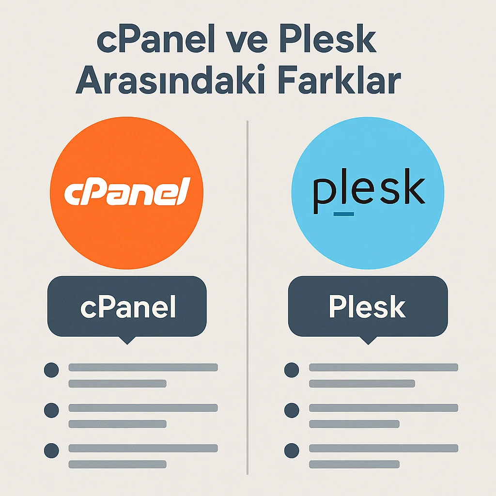 cpanel ve plesk